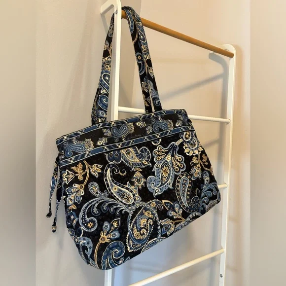 Vera Bradley Black and Gold Paisley 3 Piece Set - Picture 7 of 16